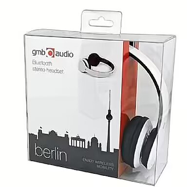 Gembird Berlin Bluetooth White BHP BER W