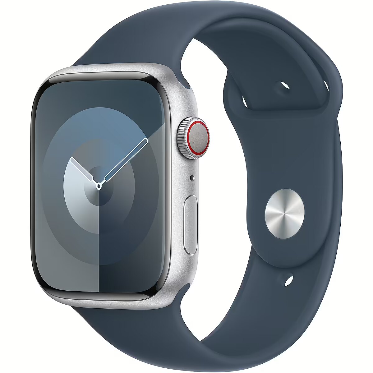 Apple watch sport band blue deals