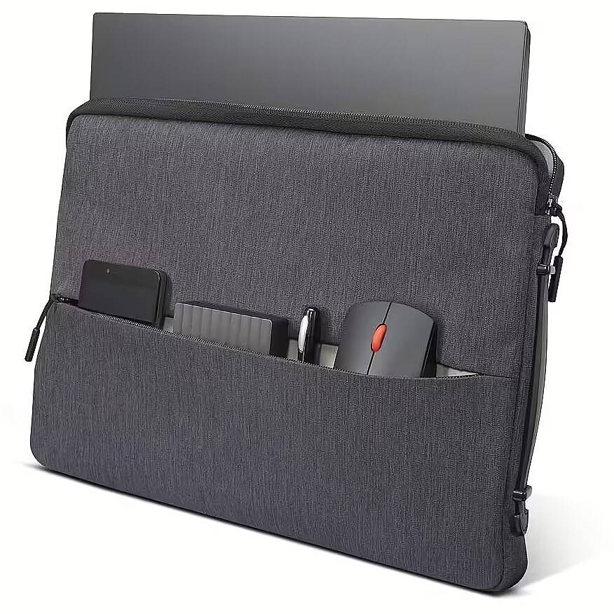 Lenovo 15.6 inch Laptop Urban Sleeve Case Charcoal Grey GX40Z50942