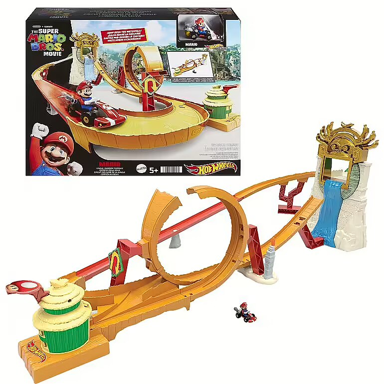 Super mario hot wheels track online