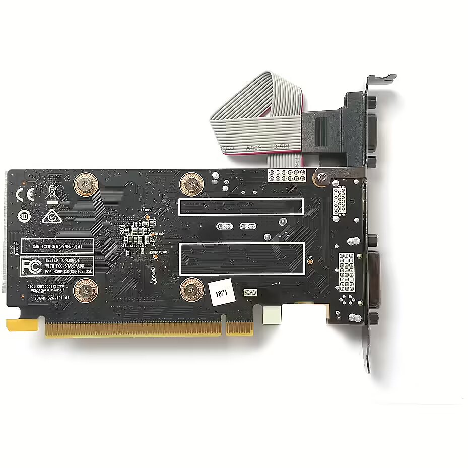 Zotac GeForce GT 730 2GB DDR3 Low Profile Fan Edition ZT 71310 10L