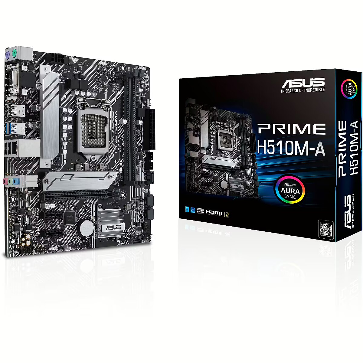 Asus motherboard parts top