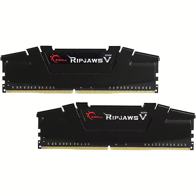 G.SKILL Ripjaws V Black DDR4 8GB 3200MHz CL16 Kit of 2 F4 3200C16D 8GVKB
