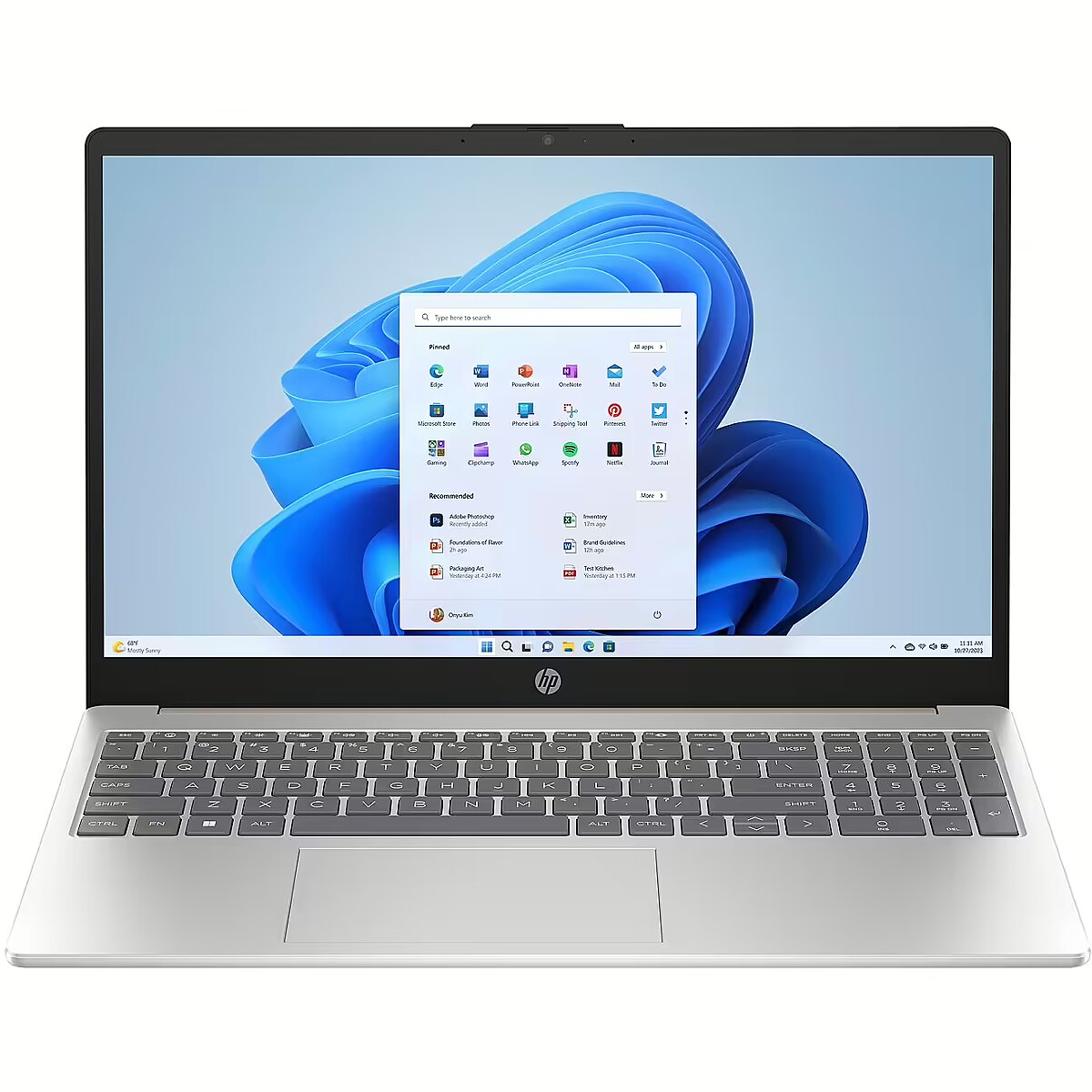 Hewlett Packard Laptop 15 fd0739nw Warm Gold 15.6 FHD IPS Core i3 N305 8GB 256GB SSD Windows 11 Home 9Z2F1EA