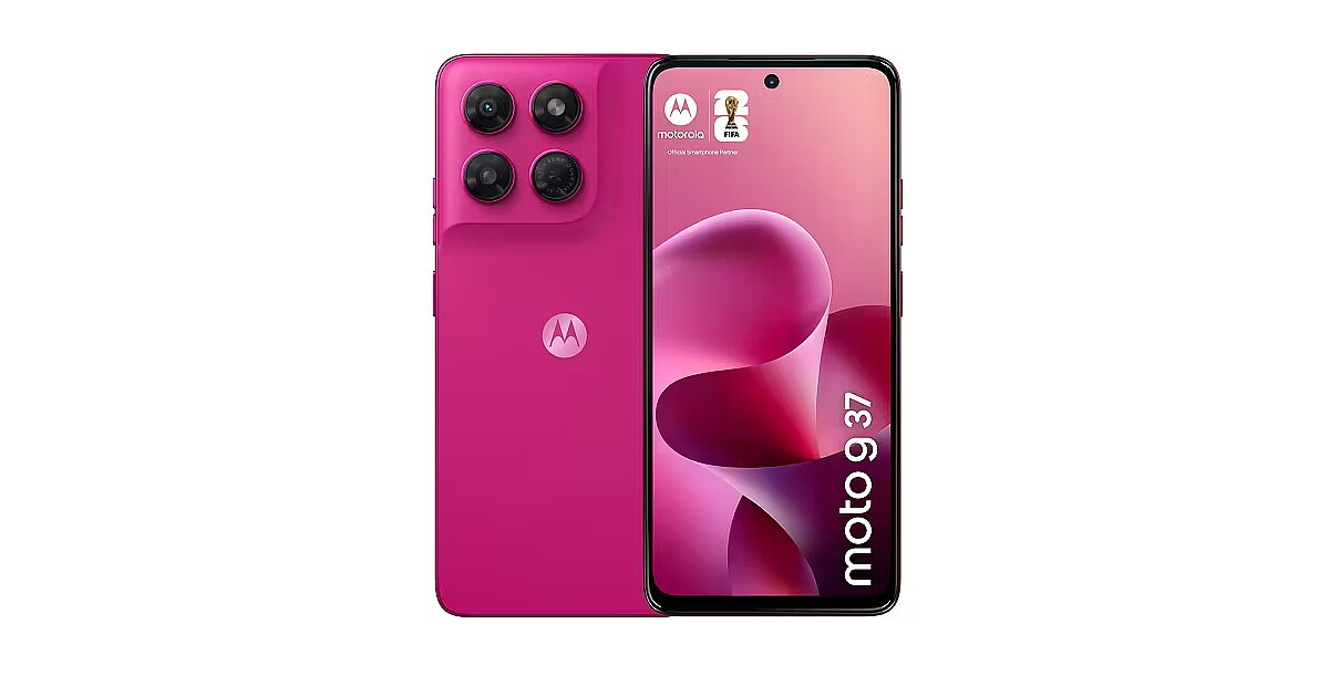Motorola Moto G37, 4GB/128GB, PANTONE Fuchsia Red (PBCE0005SE)