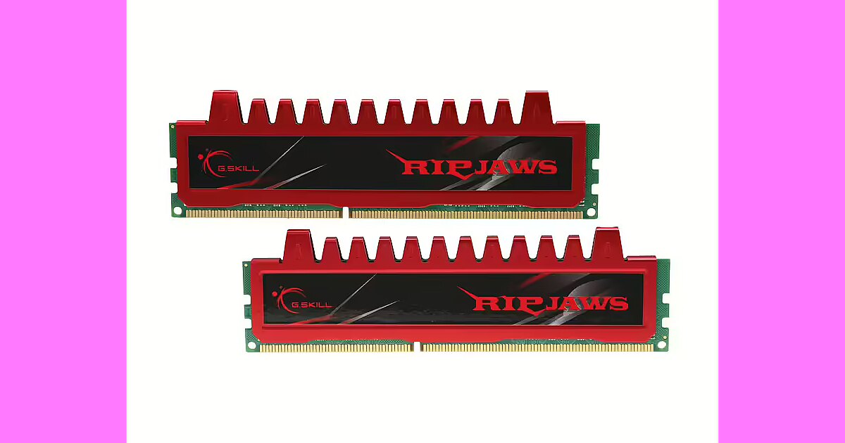 G.SKILL Ripjaws DDR3 8GB 1600MHz CL9 Kit of 2