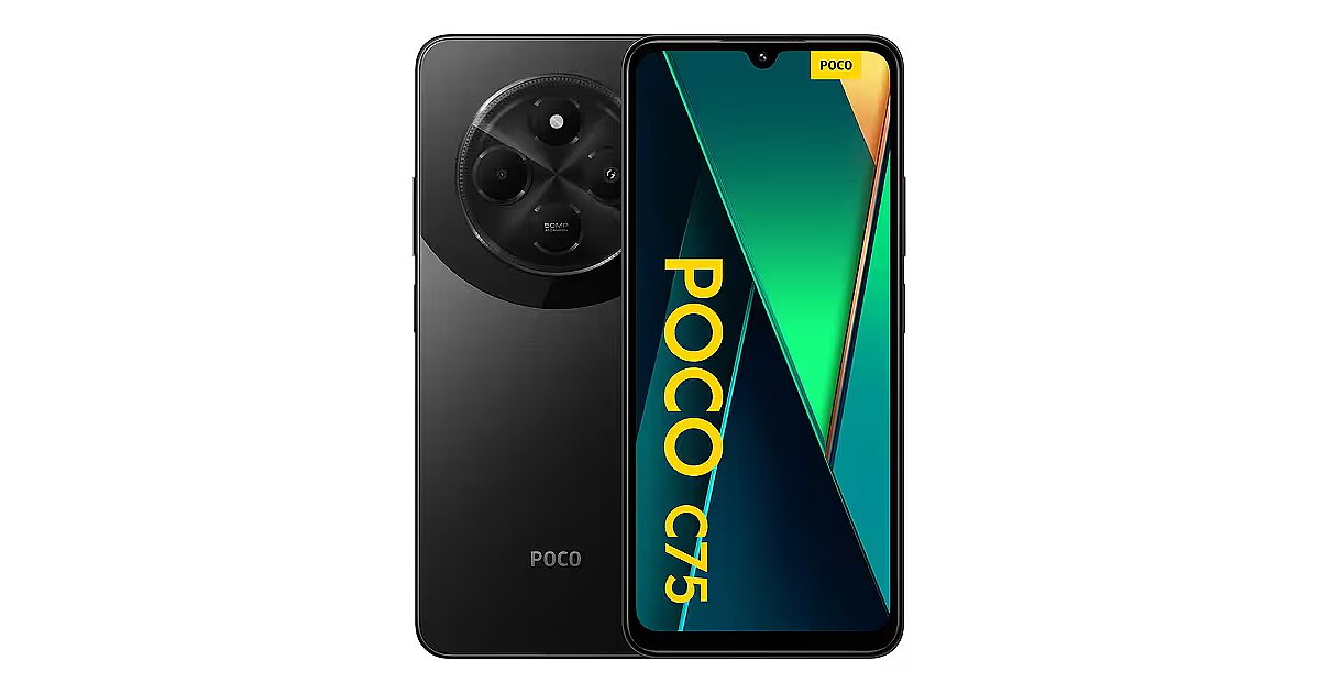 Xiaomi Poco C75, 8GB/256GB, Black (58806)