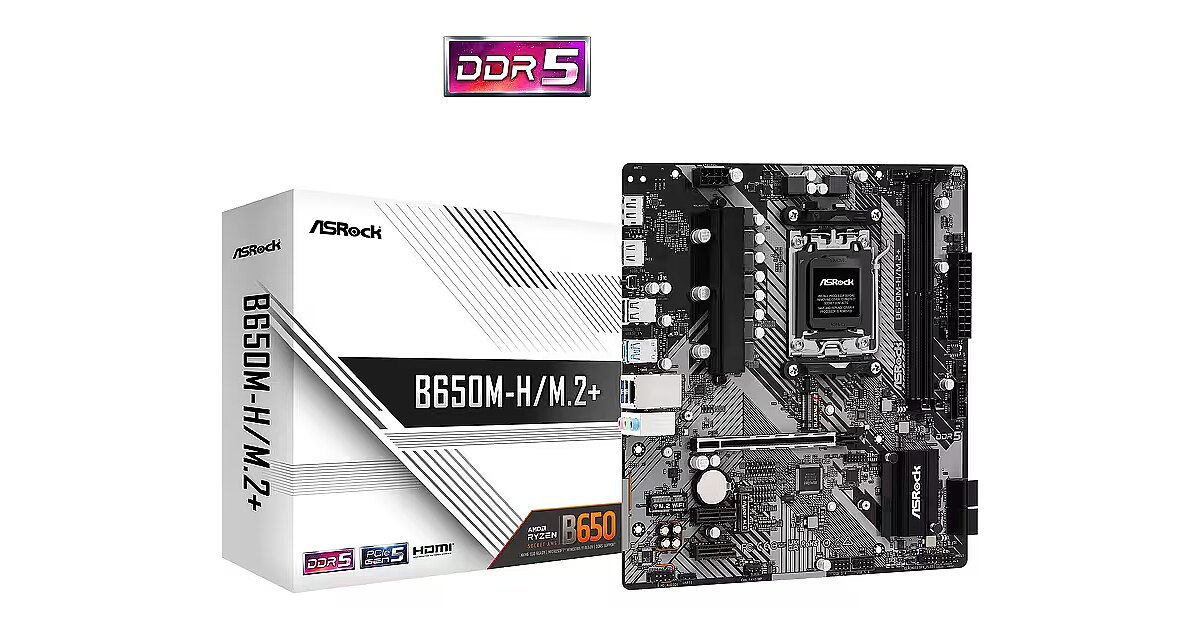 MozZ ASRock B650M-H/M.2 未開封品 Asrock B650M-H/M.2+ (B650M-H/M.2+)