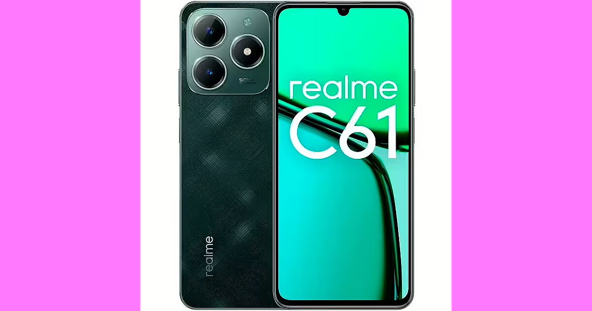 realme C61 6GB+256GB ダークグリーン Realme C61 4G Dark Green 256GB + 6GB Dual-SIM Factory