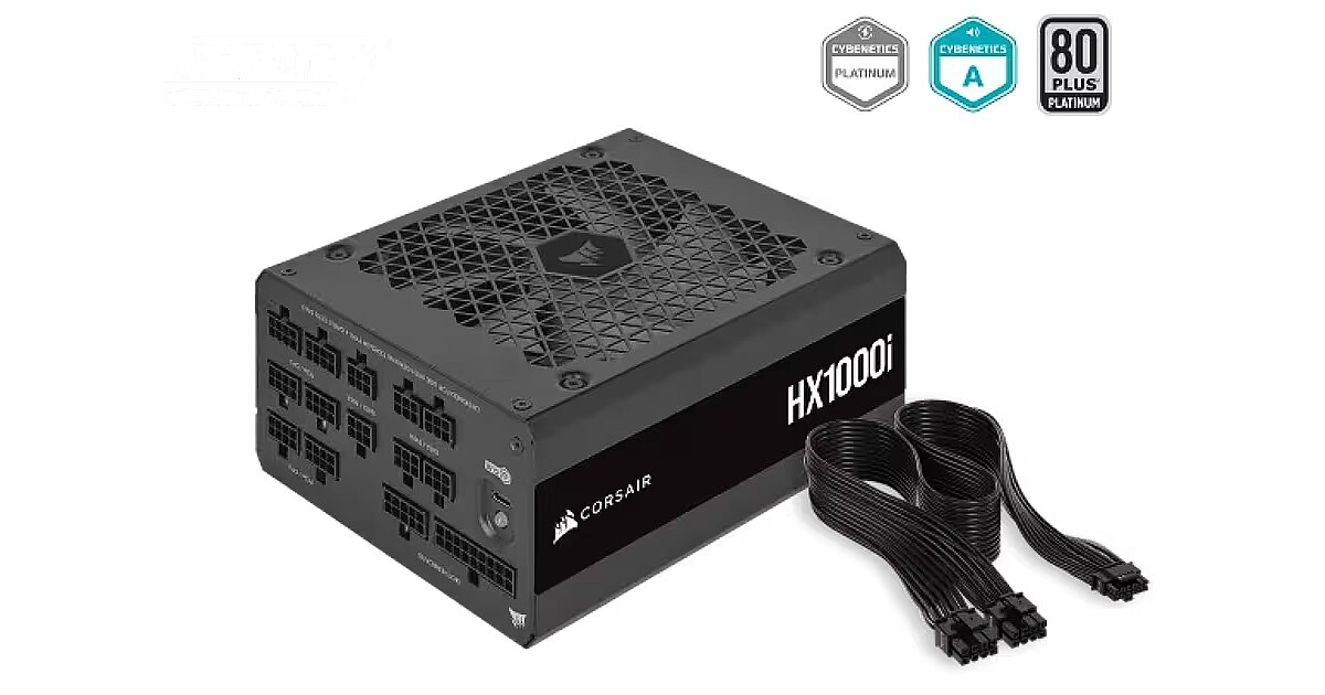 Corsair HX1000i (2023), 1000W, 80PLUS Platinum (CP-9020259-EU)