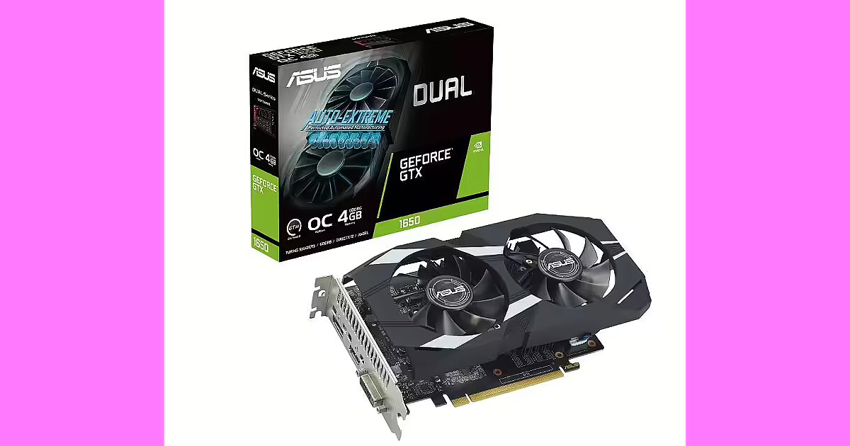 Gtx 1650 dual oc on sale