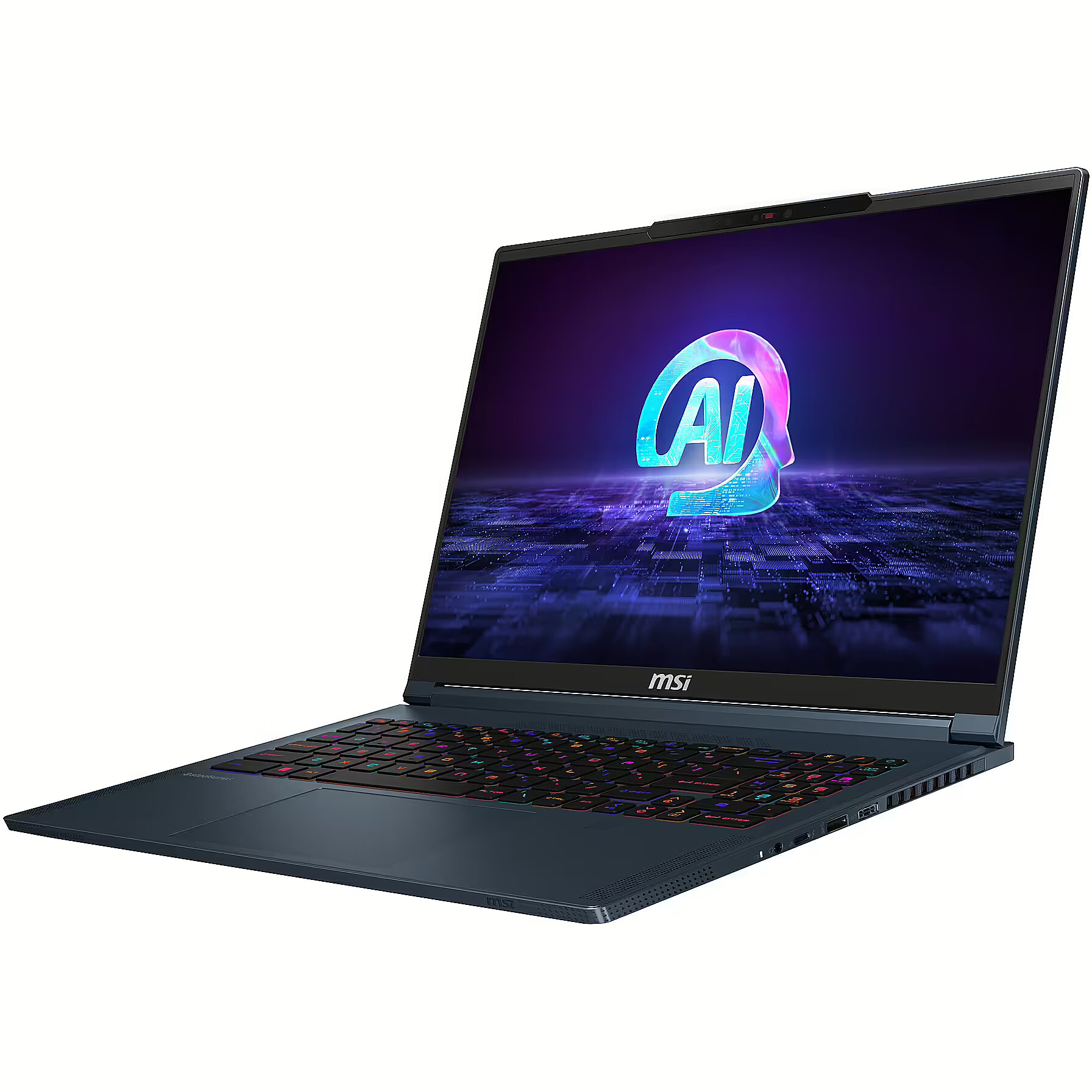 MSI Stealth 16 AI Studio A1VGG 228NL Star Blue 16 WQXGA IPS 240Hz Core Ultra 9 185H 16GB 1TB SSD GeForce RTX 4070 8GB DLSS 3 Windows 11 Pro STLTH16AISTDA1VGG 228NL