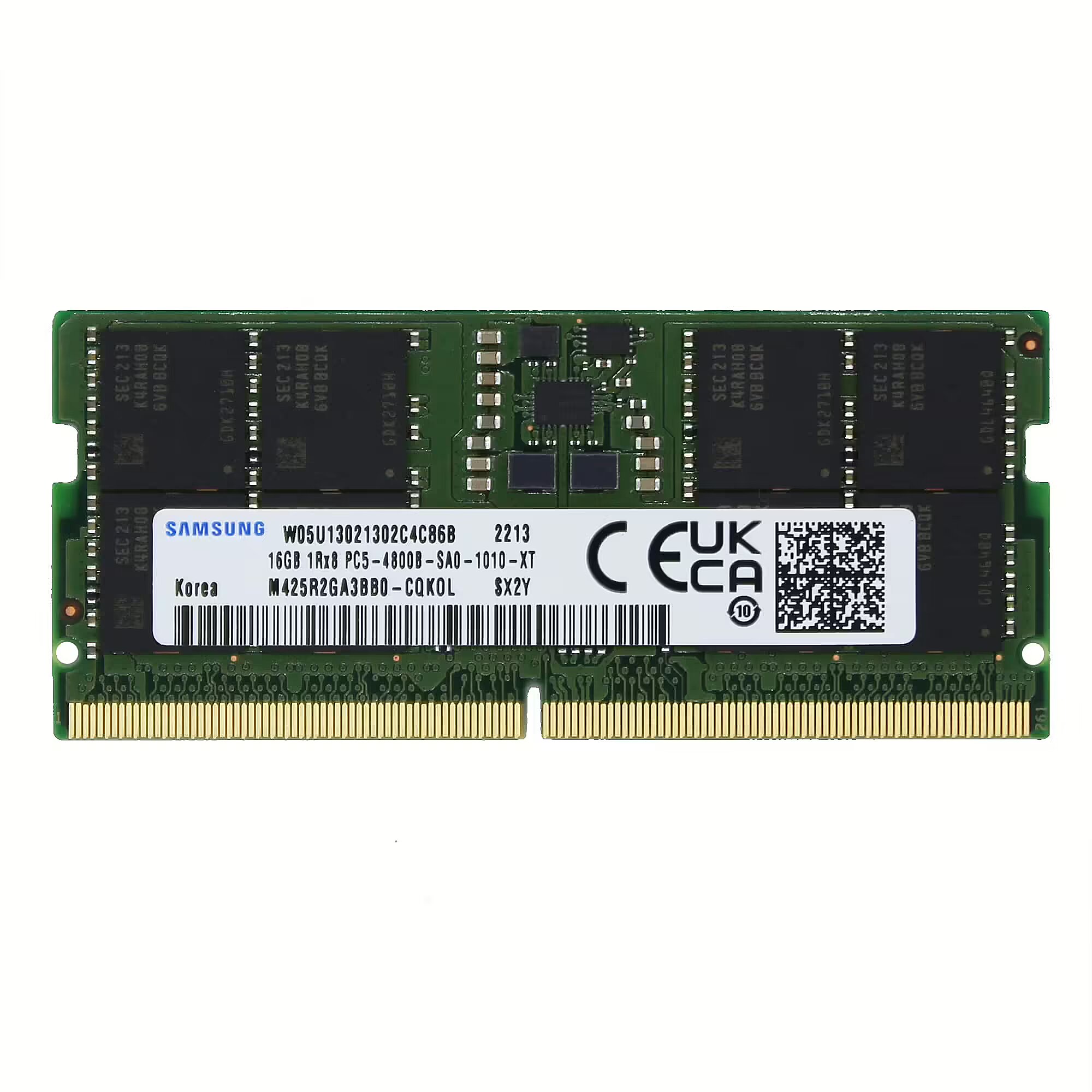 Samsung SODIMM DDR5 16GB 4800MHz CL40 Single Stick M425R2GA3BB0 CQKOD
