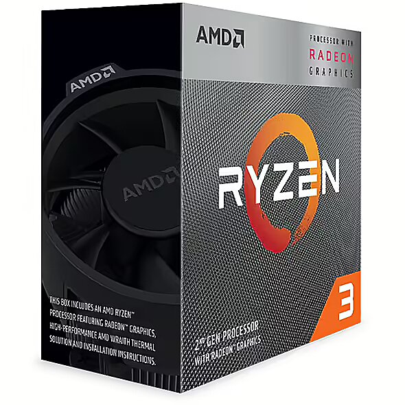 AMD Ryzen 3 3200G 4C 4T 3.6GHz 4MB Cache Vega 8 65W YD3200C5FHBOX