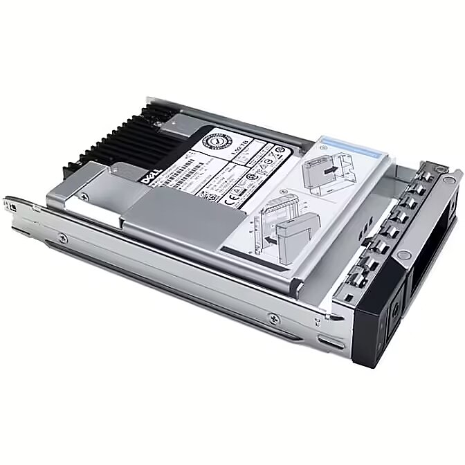 Dell SSD 2.5 1.92TB SATA RI 6Gb 512e in 3.5 Hybrid Carrier 14G Rx40 345 BEGP