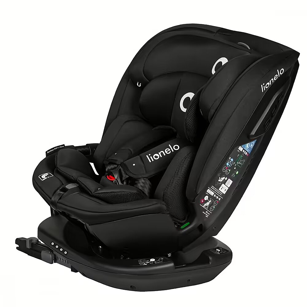Lionelo Car seat Bastiaan RWF I Size Black Carbon 0 36 kg LO BASTIAAN RWF I SIZE B