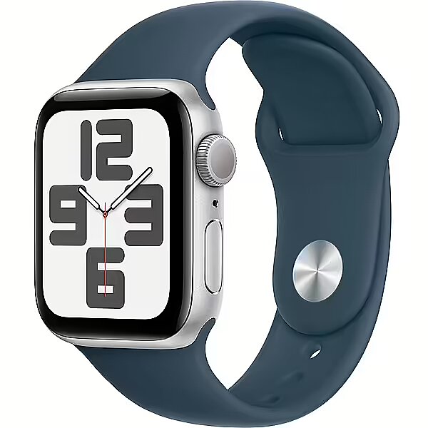 Apple Watch SE 2022 GPS Storm Blue Sport Band 40mm MRE13QF A