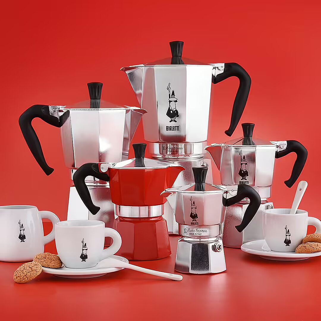 Bialetti Moka Express Silver 18 cups 502020049