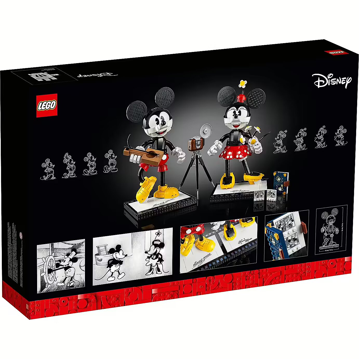 Lego Mickey Mouse Minnie Mouse Buildable Characters 43179