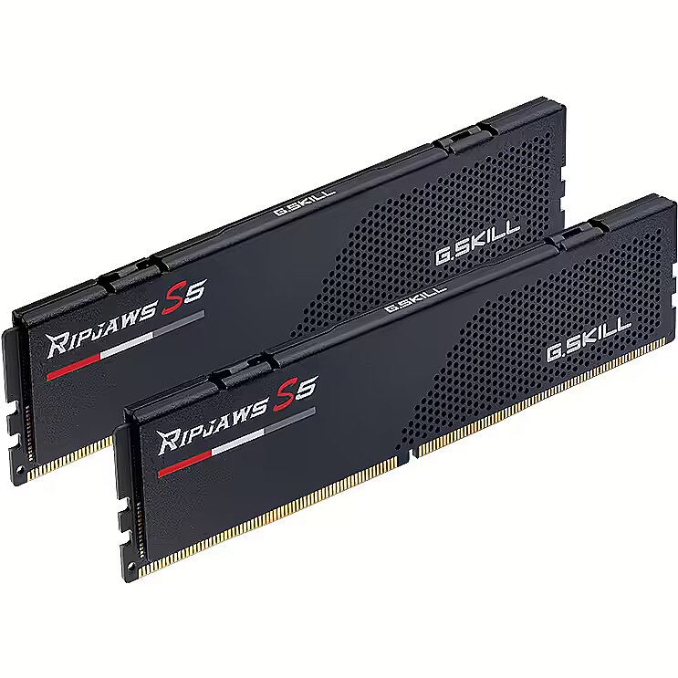 G.SKILL Ripjaws S5 Black DDR5 32GB 5600MHz CL36 Kit of 2 F5 5600J3636C16GX2 RS5K