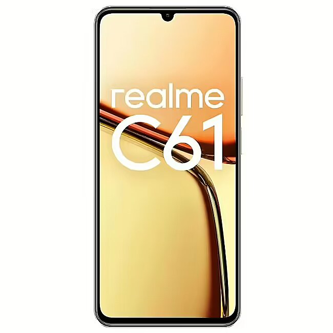 Realme C61, 6GB/256GB, Sparkle Gold (RMX3939)