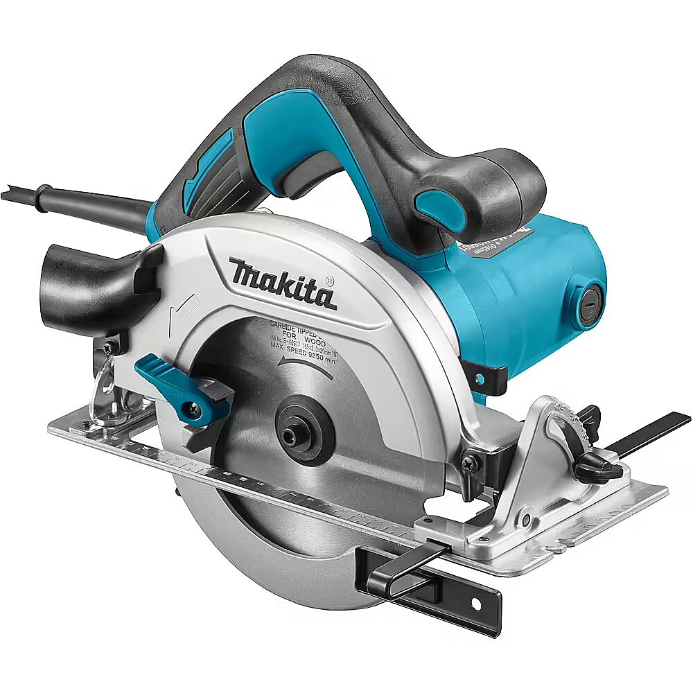 Makita HS6601 portable circular saw Black Blue 16.5 cm 5200 RPM 1050 W HS6601