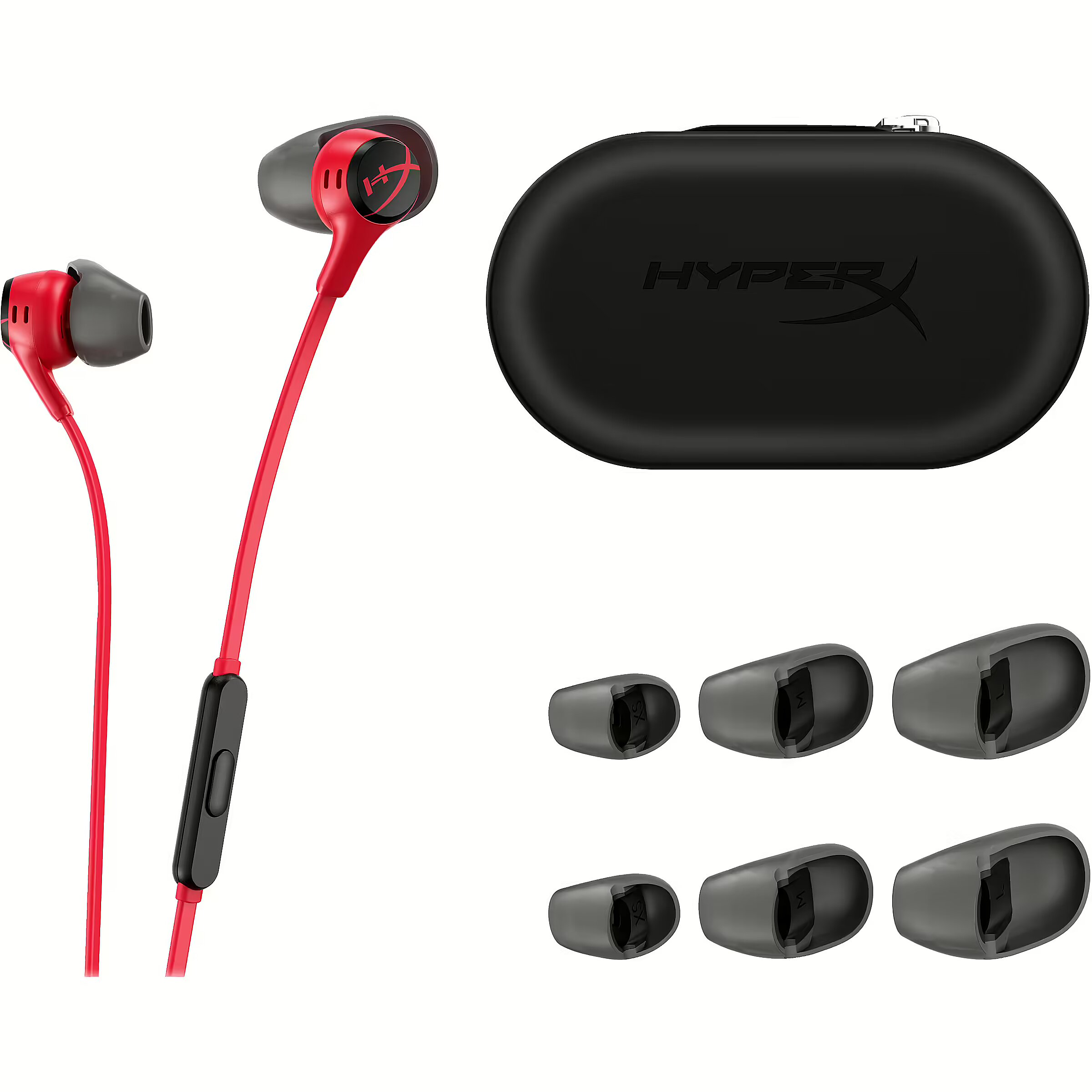 HyperX Earbuds II Red 705L8AA