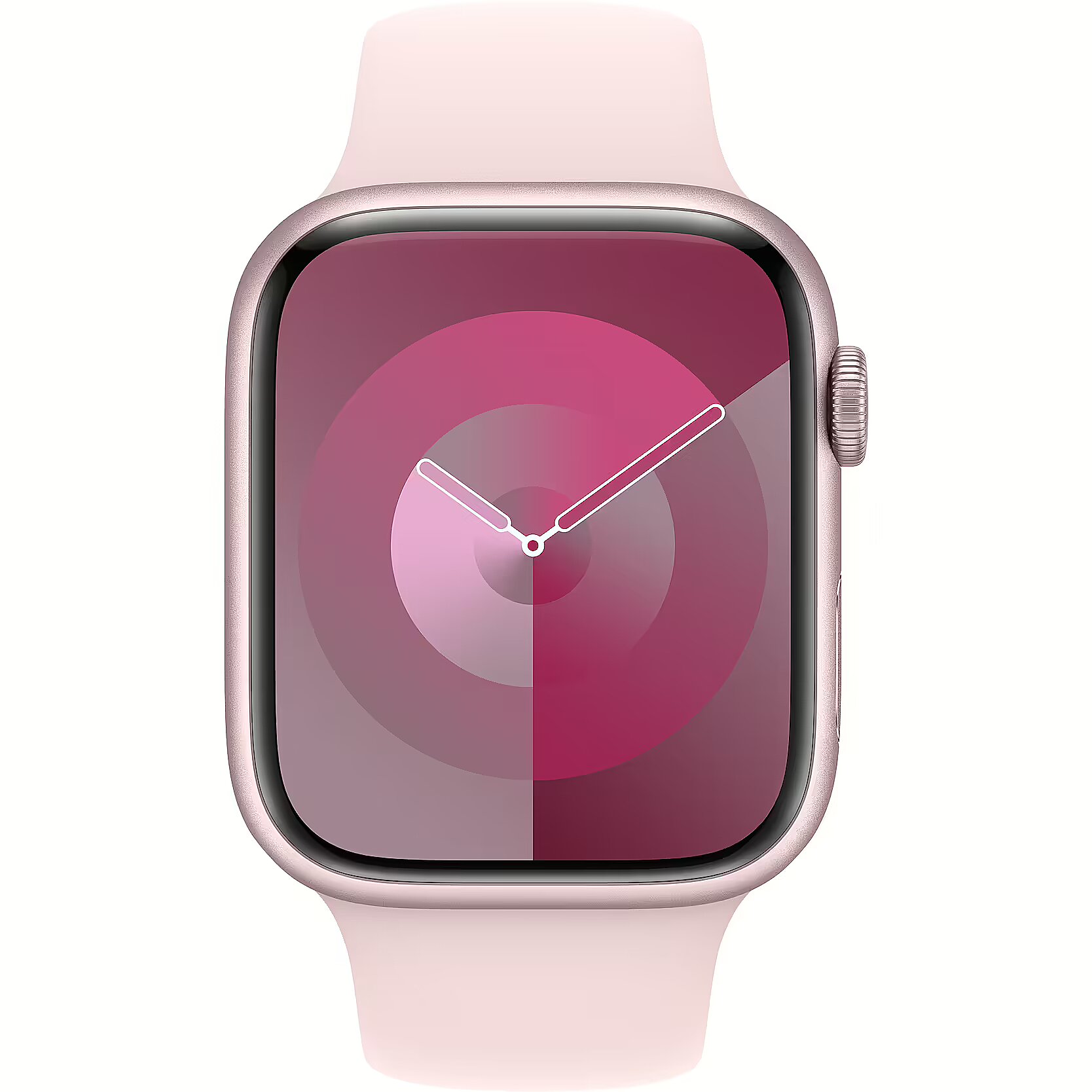 Apple Watch Series 9 GPS Aluminum Light Pink Sport Band 45mm MR9H3ET A