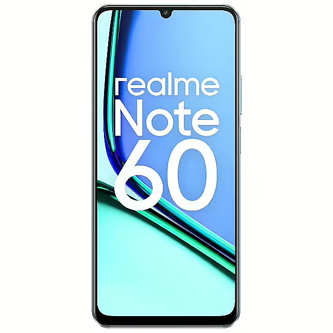 スマートフォン本体 realme Note 60 6GB+128GB Realme Note 60 Global Ver. Android Cell Phone (Blue/4GB+128G