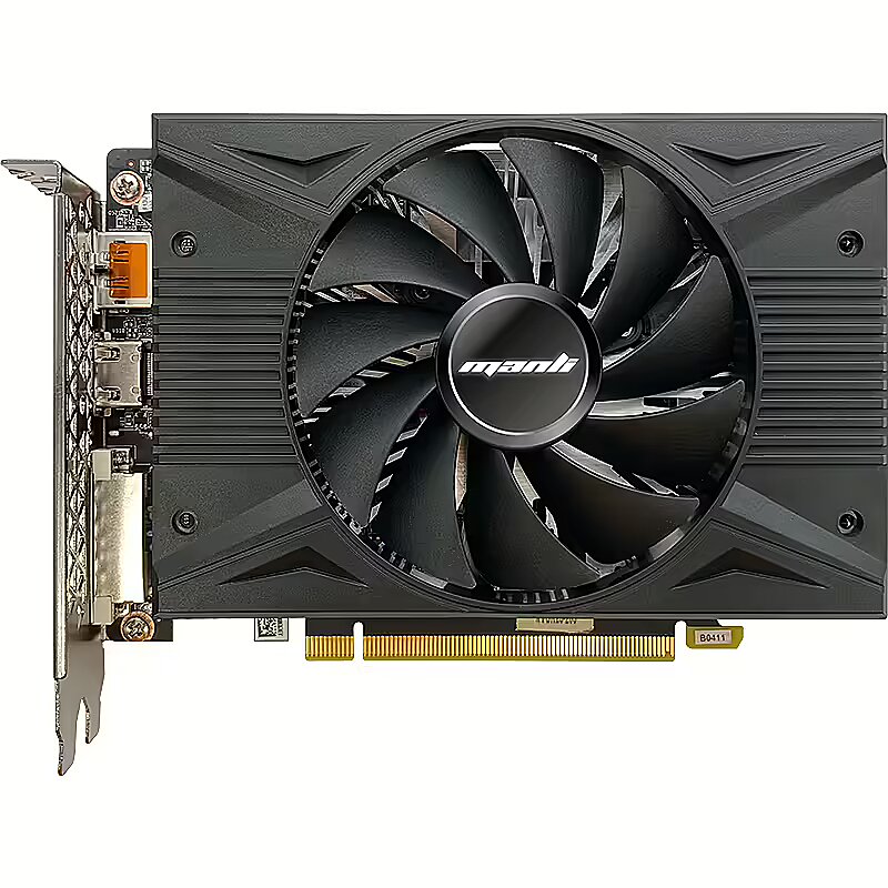 Manli GeForce GTX 1650 4GB GDDR6 Single Fan N58516500M15730