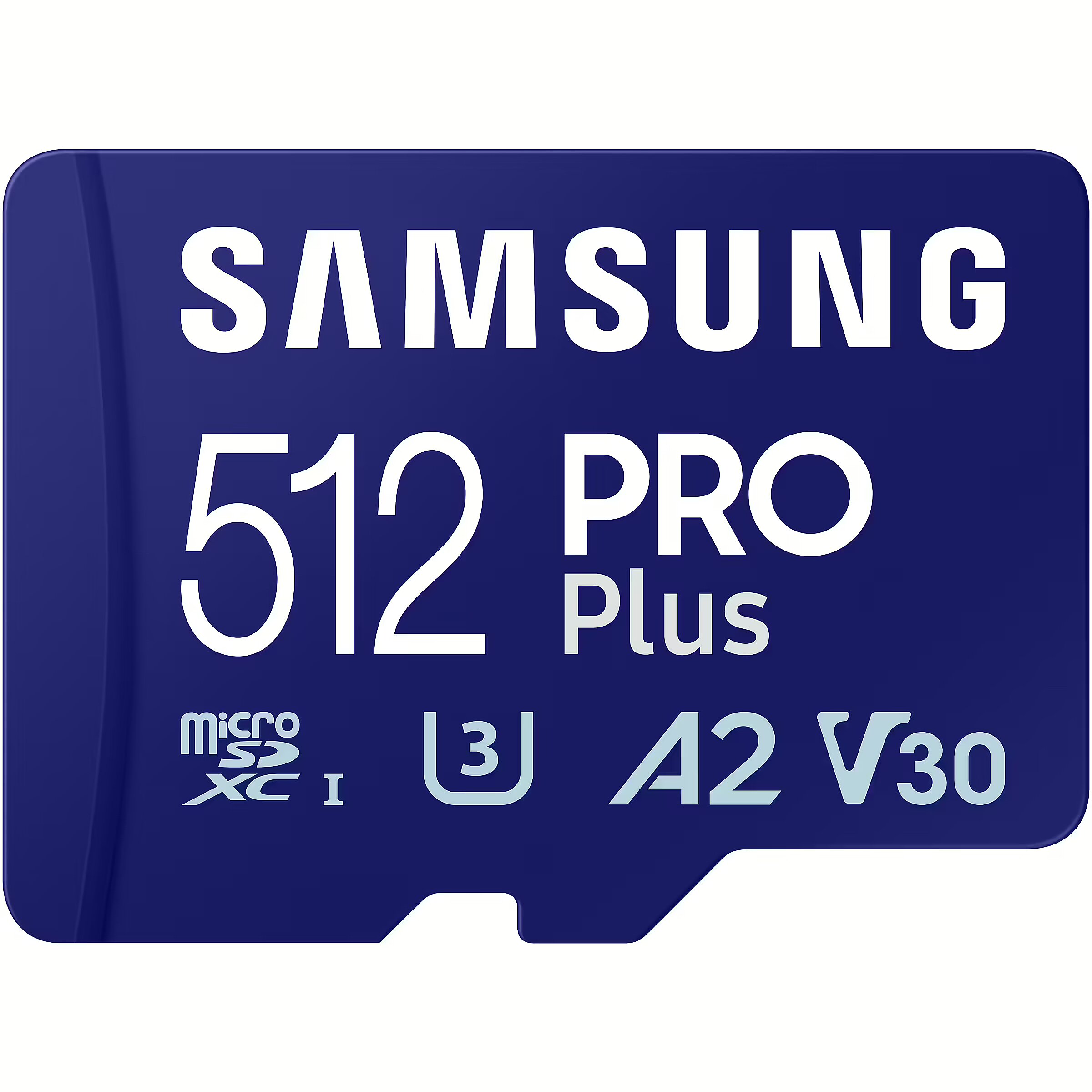 Samsung PRO Plus microSDXC 512GB UHS I U3 V30 Adapter MB MD512SA EU