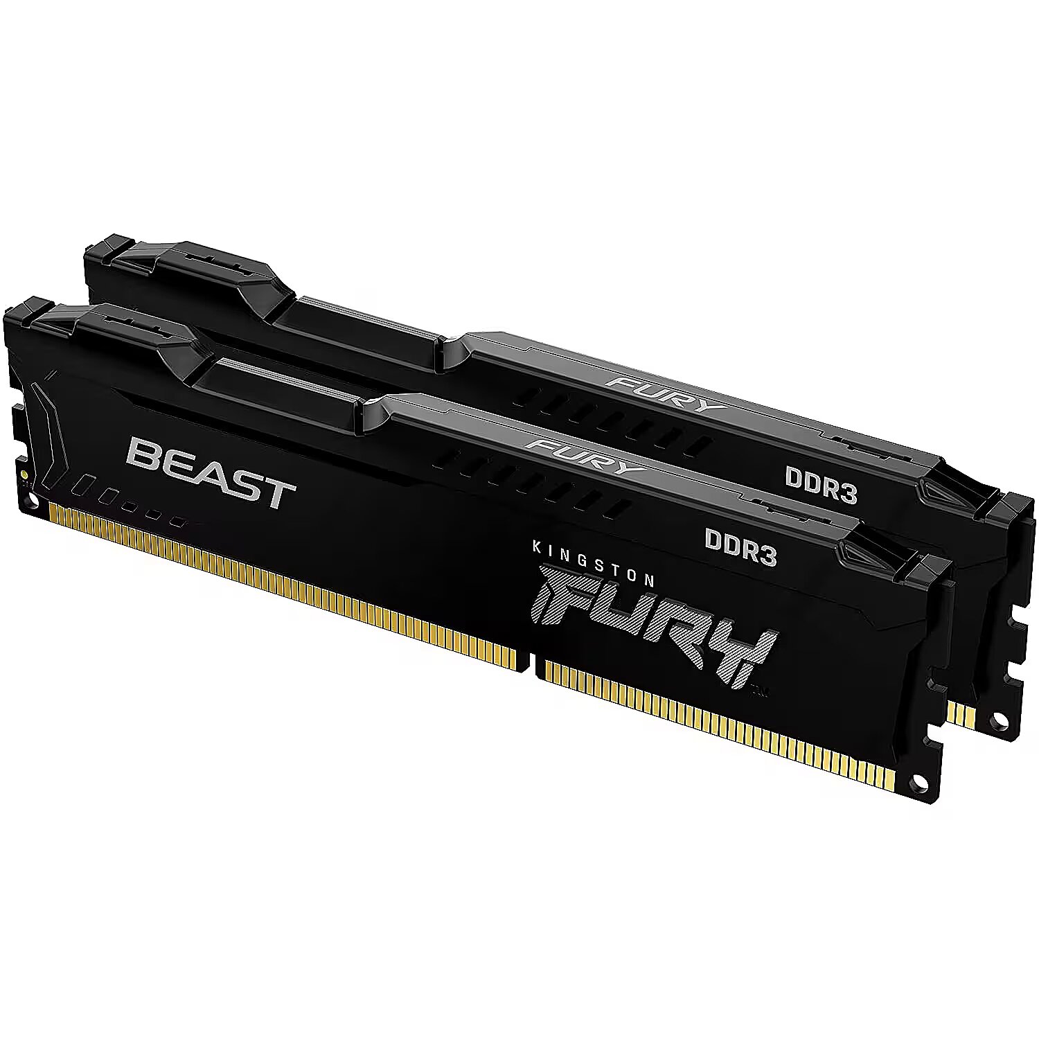 Kingston 16GB DDR3 1600MHz CL10 Kit of 2 Fury Beast Black KF316C10BBK2 16