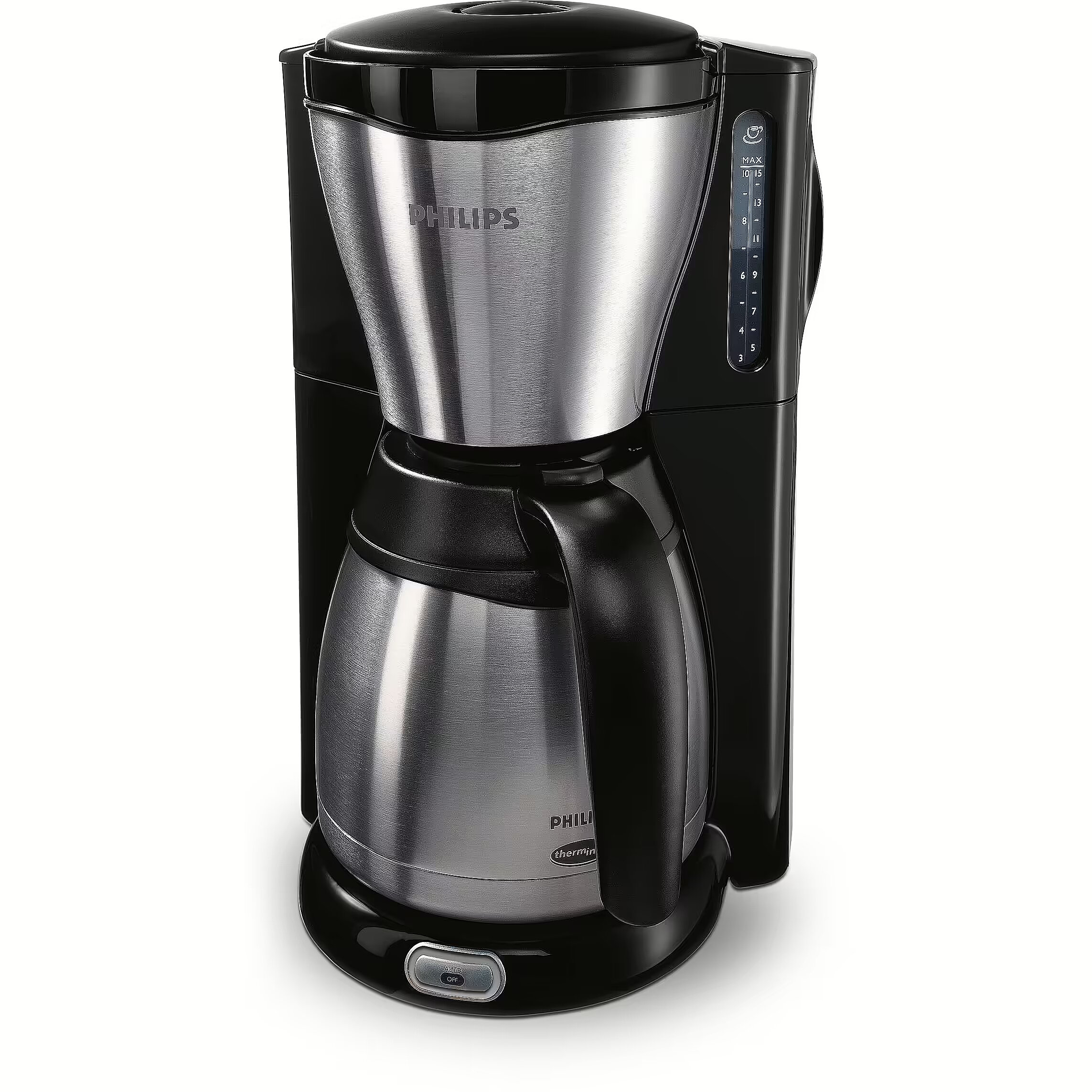 Philips Cafe Gaia collection Black Stainless steel HD 7546 20
