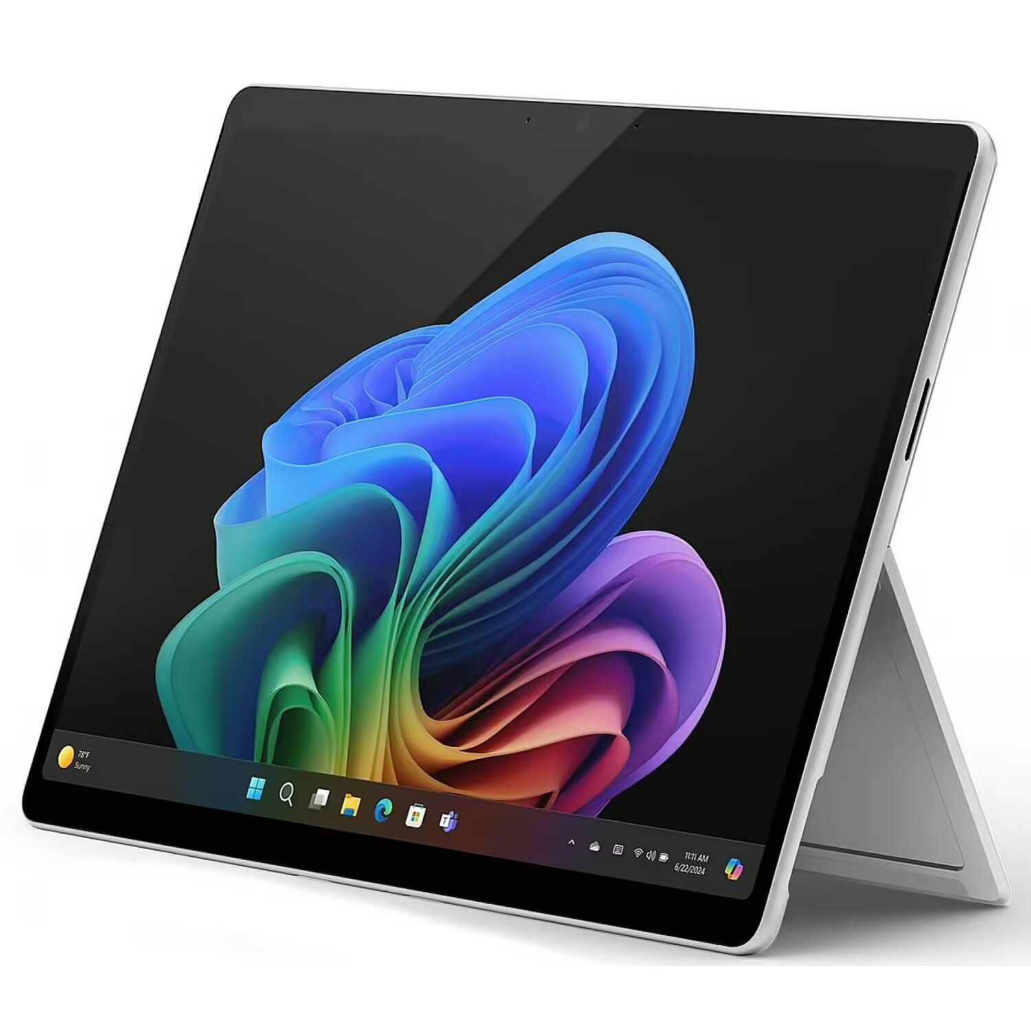 Microsoft Surface Pro 11 Platinum 14 WQHD OLED Touch 120Hz Snapdragon X Plus X1P 64 100 16GB 256GB SSD Windows 11 Home ZHX 00004