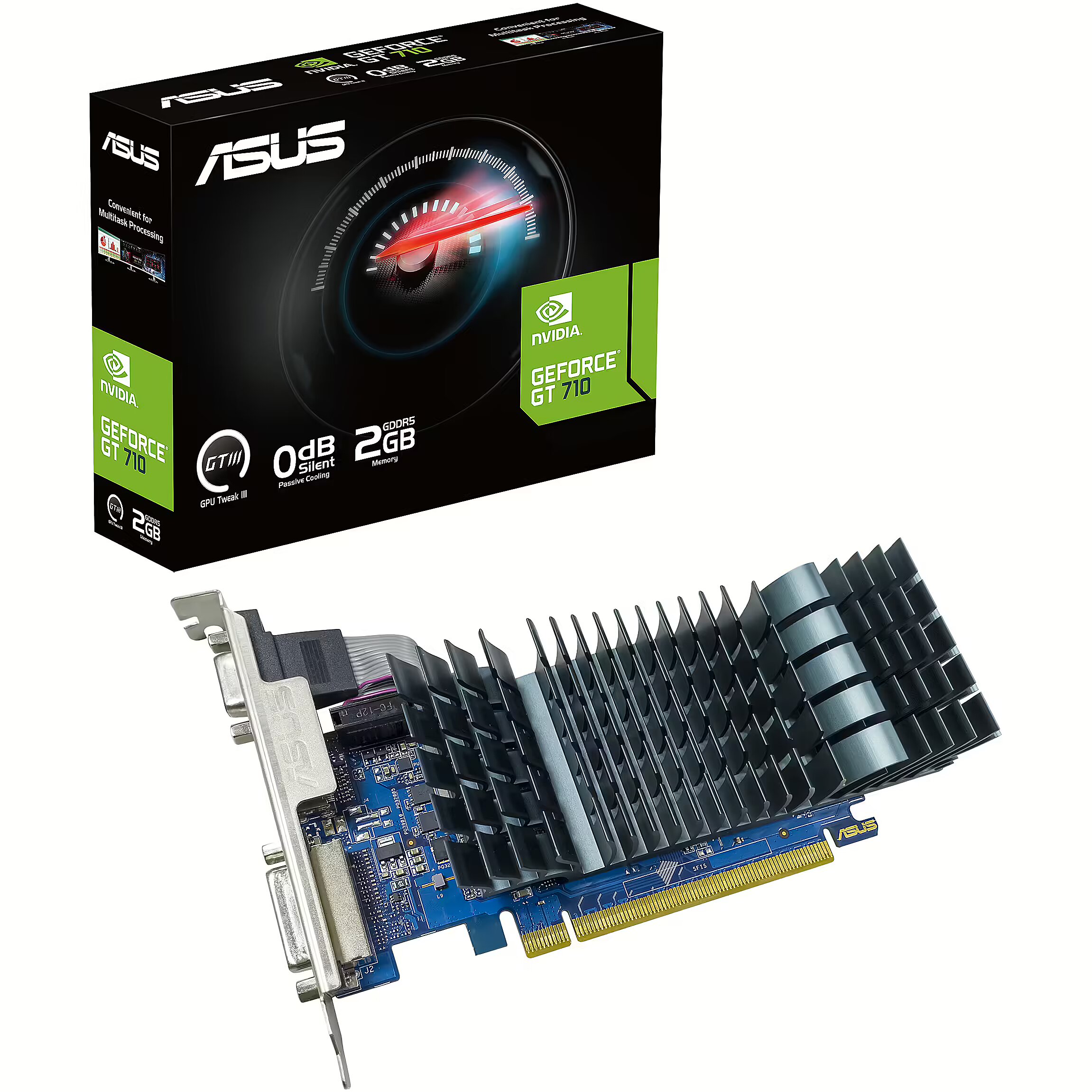 Asus GeForce GT 710 2GB GDDR5 EVO LP