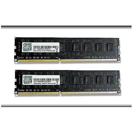 G.SKILL Value DDR3 4GB 1333MHz CL9 Kit of 2 F3 10600CL9D 4GBNS