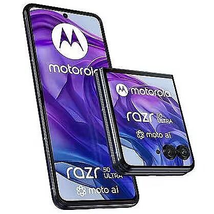 razr 50 ultra 完全新品未開封motorola ミッドナイトブルー Motorola Razr 50 Ultra 5G Midnight Blue 512GB + 12GB Dual